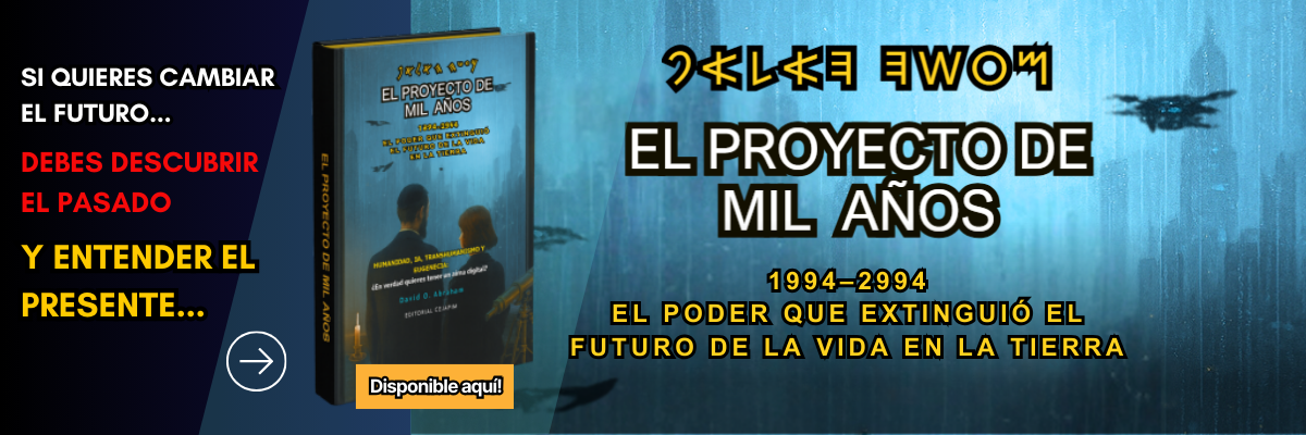 Banner Novela El Proyecto de Mil Años